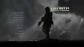 Call of Duty 4 - Modern Warfare (USA) (v1.40) (Disc) (Update) screen shot title